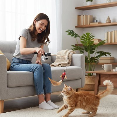 Jouet Chat | Stimulant Interactif - Royaumedechat.com