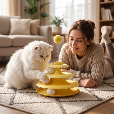 Jouet pour Chat | Interactif Chasseur - Royaumedechat.com