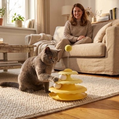 Jouet pour Chat | Interactif Chasseur - Royaumedechat.com