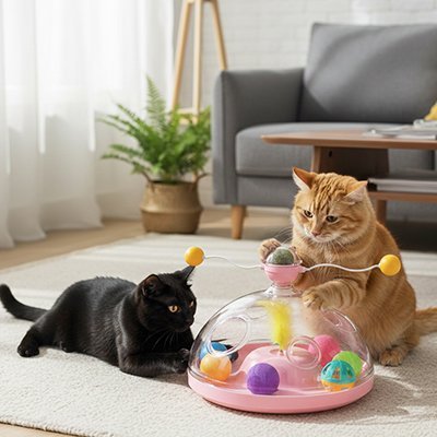 Jouet pour Chat Interactif | Instinct Chasseur - Royaumedechat.com