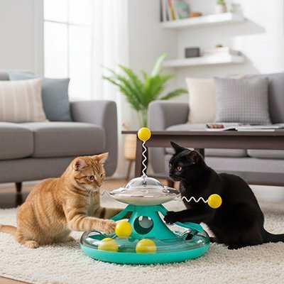 jouet pour chat naturellement