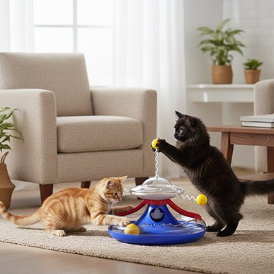 jouet pour chat tout en douceur