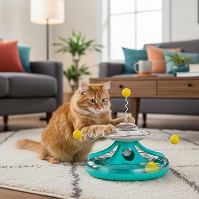 jouet pour chat veritable trrain