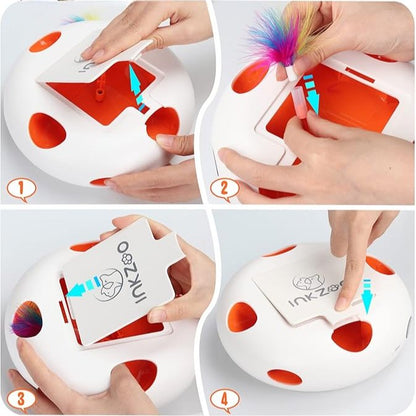 PlumeMagique™ - Blanc - Royaumedechat.com